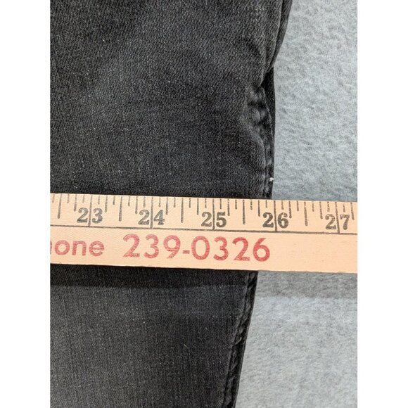 Sonoma Goods For Life Overalls Womens 2XL Maternity Black Gray Stretch Denim - Picture 7 of 16